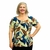 Blusa Feminina Plus Size Moda Evangélica Manga Curta