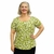 Blusa Feminina Plus Size Moda Evangélica Manga Curta - loja online