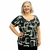 Blusa Feminina Plus Size Moda Evangélica Manga Curta - Coalizão Fashion