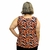Blusa Feminina Plus Size Senhora Bata Regata Estampada - loja online