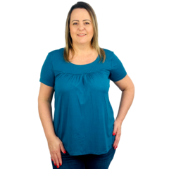Blusa Feminina Moda Evangélica Manga Curta na internet
