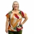 Kit 3 Blusas Plus Size Moda Ciganinha Ombro a Ombro Estampadas - loja online