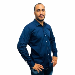 Camisa Social Masculina Slim Fit Premium Manga Longa na internet