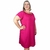 Vestido Feminino Plus Size Ciganinha Manga Curta Midi