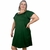 Vestido Feminino Plus Size Ciganinha Manga Curta Midi - loja online