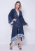 Vestido azul Lança Perfume NOVO