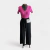 Cropped rosa tricot Marfinno