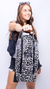Greta - Animal print negro - comprar online