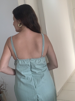 Vestido Verde Flora - Loja UP Store