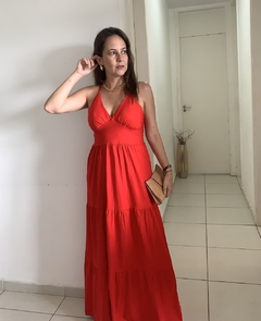 Vestido Luz Vermelho - Loja UP Store