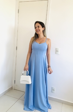 Vestido Melissa Azul - comprar online