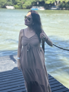 Vestido Marrom Priscila - loja online