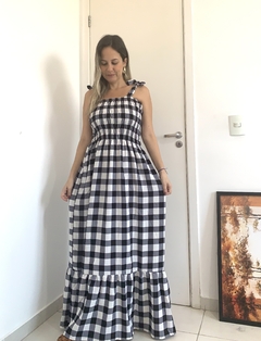 Vestido Xadrez Bruna - Loja UP Store