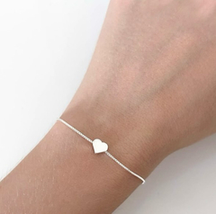 Pulseira Kiara - Pulseira de mini coração liso