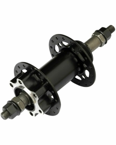 Código 2066 - Maza trasera acero 32 ag. disco 6 tornillos con tuercas - comprar online
