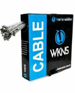 Código 2163 - Cable de freno mtb wkns acero inox 7x6x1.5x2000mm caja 100 unidades