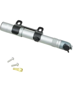 Código 2633 - Inflador aluminio giyo turbo presion 300psi largo 20cm peso 119grs