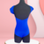 Malla frunce azul francia - comprar online