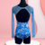 Malla Mangas Microtul Celeste - comprar online