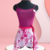 Pollerin Estampado Fucsia