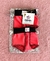 Metatarsiana de Lycra Lisa Coral