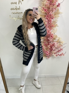 Casaco Luiza preto - comprar online