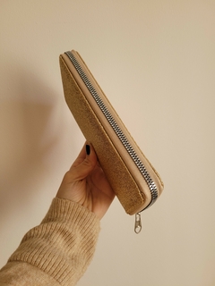 Billetera dorada brillos - comprar online
