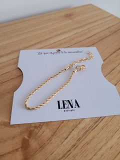 Pulsera soga ad en internet