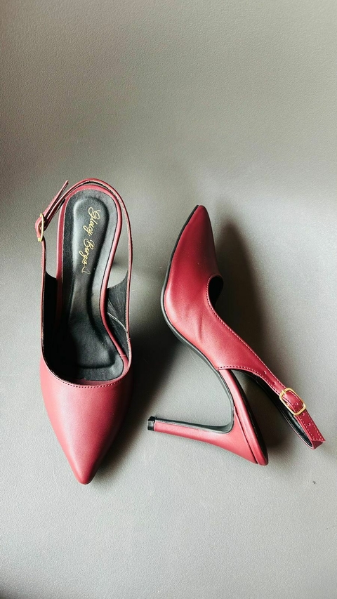 Scarpin Amanda - Cereja