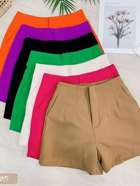 SHORTS ALFAIATARIA BEGE - comprar online