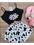 Imagen de Pijama top y short estampado