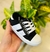 TENIS COM SOLA PRETO 34034 - Emunah Kids