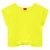 BLUSA CROPPED FEMININA VERDE CITRUS - Emunah Kids