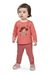CONJUNTO FEMININO INFANTIL CORAL na internet