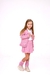 CASAQUINHO EM TRICO ROSA - Emunah Kids