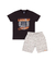 CONJUNTO MEIA MALHA/MOLETOM P.A / PRETO na internet