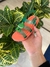 SANDALIA INJETADA LARANJA/VERDE CRISTAL 37016 - Emunah Kids