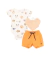 CONJUNTO RIBANA 1X1/MOLETOM GORGURÃO/MEIA MALHA - Emunah Kids