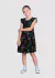 VESTIDO MEIA MALHA PENTEADA CORACAO PRETO