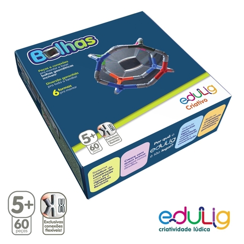 Quebra-cabeça Edulig Puzzle 3D Criativo Bolhas