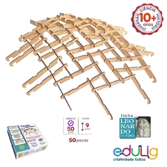 Quebra-cabeça Edulig Puzzle 3D - Cúpulas de Da Vinci - 5 modelos