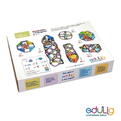 Quebra-cabeça Edulig Puzzle 3D Quadrados e Triângulos - comprar online