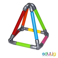 Quebra-cabeça Edulig Puzzle 3D Criativo Poliedros - loja online