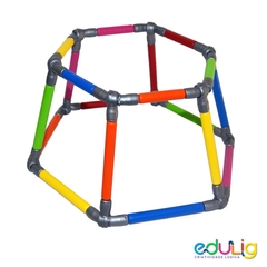 Imagem do Quebra-cabeça Edulig Puzzle 3D Criativo Poliedros