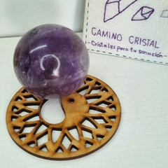 ESFERA GRANDE DE AMATISTA