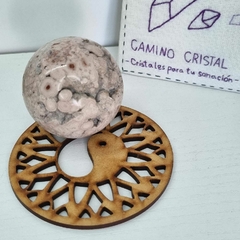 ESFERA DE CORAL ROSA
