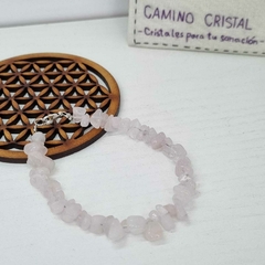 PULSERA CUARZO ROSA - comprar online