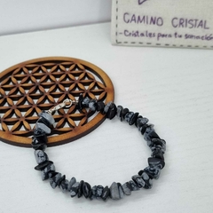 PULSERA OBSIDIANA NEVADA - comprar online