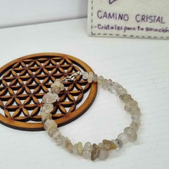 PULSERA CUARZO RUTILADO - comprar online