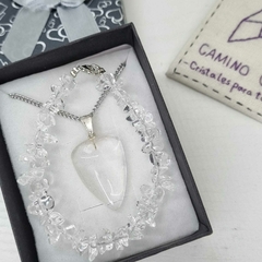 CONJUNTO GARRITA CUARZO CRISTAL
